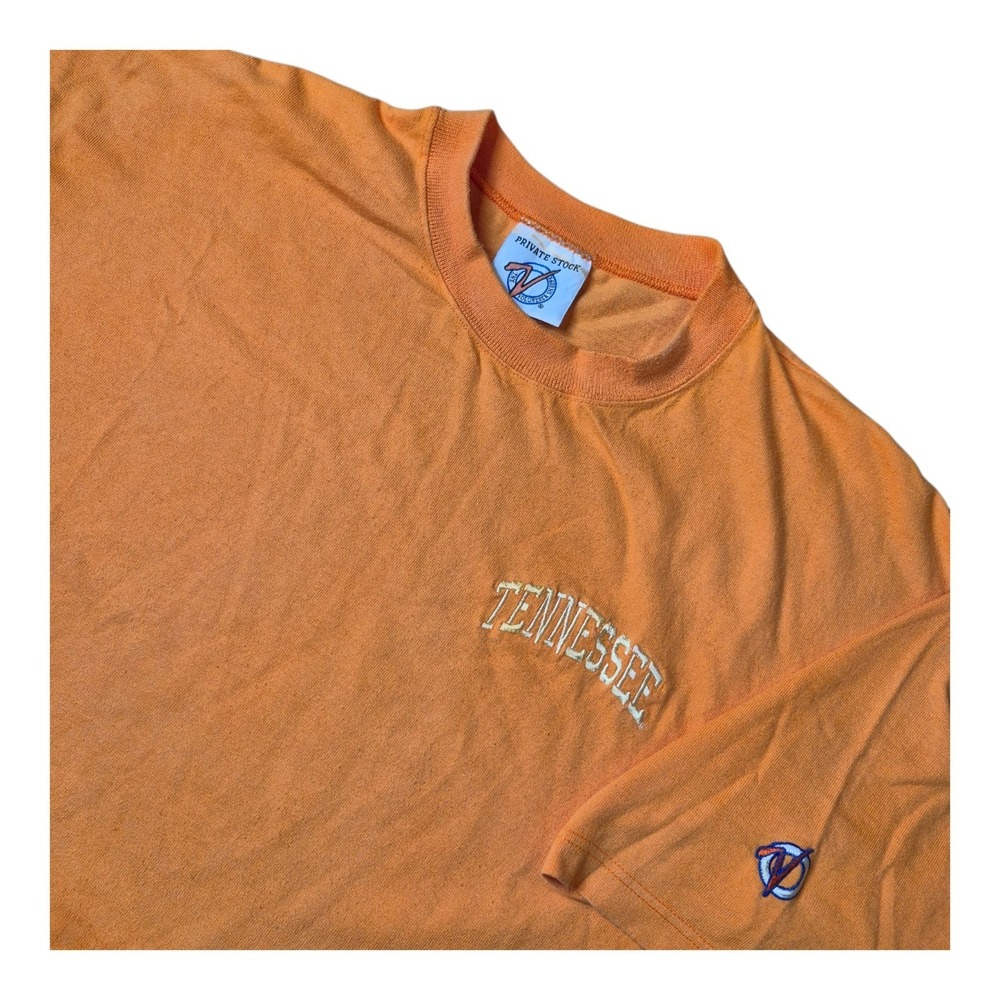 VTG Tennessee Volunteers Men's XXL Orange‎ T Shirt Made In USA Cotton Logo
